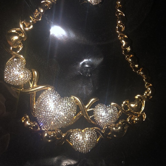 earrings ring bracelet necklace hugs kisses style - Picture 5 of 5